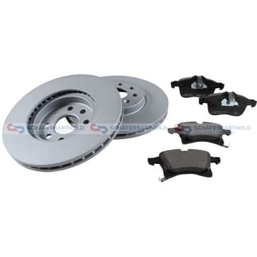 Bromssats, skivbroms, Framaxel, inre — Framaxel, inre från Autofrance