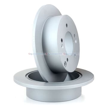 Bromsskiva, Bakaxel — Bakaxel från Autofrance