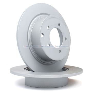 Bromsskiva, Bakaxel — Bakaxel från Autofrance