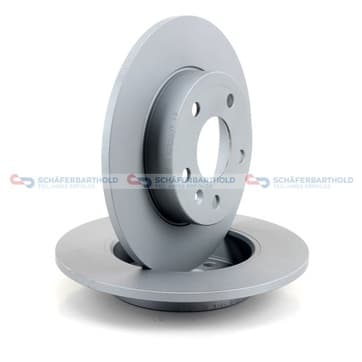 Bromsskiva, Bakaxel — Bakaxel från Autofrance