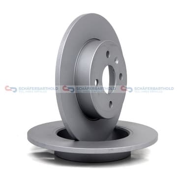 Bromsskiva, Bakaxel — Bakaxel från Autofrance