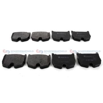 Bromsbeläggssats, Framaxel — Framaxel från Autofrance