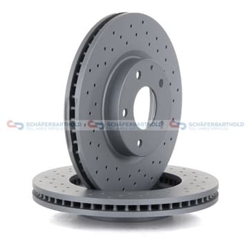 Bromsskiva, Framaxel — Framaxel från Autofrance