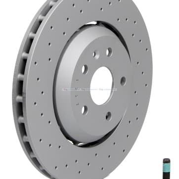 Bromsskiva, Framaxel — Framaxel från Autofrance