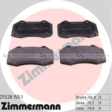 Bromsbeläggssats, Framaxel — Framaxel från Autofrance