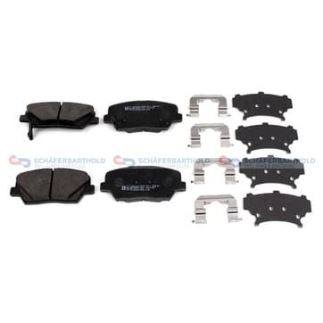 Bromsbeläggssats, Framaxel — Framaxel från Autofrance