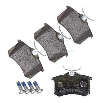 Bromsbeläggssats, Bakaxel — Bakaxel från Autofrance