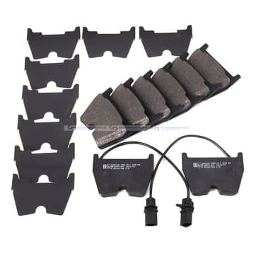 Bromsbeläggssats, Framaxel — Framaxel från Autofrance