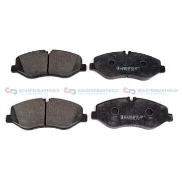 Bromsbeläggssats, Framaxel — Framaxel från Autofrance