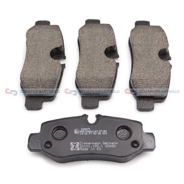 Bromsbeläggssats, Bakaxel — Bakaxel från Autofrance