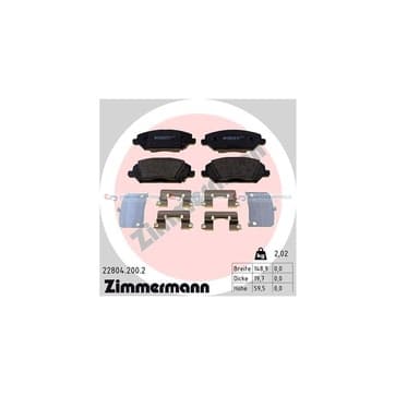 Bromsbeläggssats, Framaxel — Framaxel från Autofrance