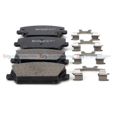 Bromsbeläggssats, Framaxel — Framaxel från Autofrance