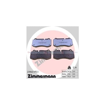 Bromsbeläggssats, Framaxel — Framaxel från Autofrance