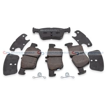 Bromsbeläggssats, Bakaxel — Bakaxel från Autofrance