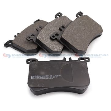 Bromsbeläggssats, Framaxel — Framaxel från Autofrance