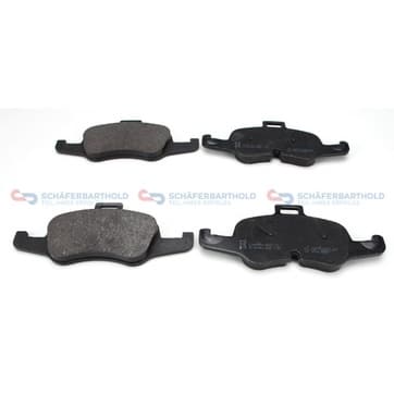 Bromsbeläggssats, Framaxel — Framaxel från Autofrance