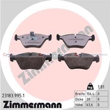 Bromsbeläggssats, Framaxel — Framaxel från Autofrance
