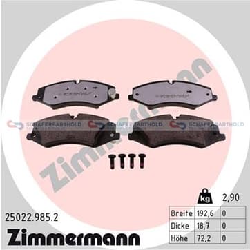 Bromsbeläggssats, Framaxel — Framaxel från Autofrance