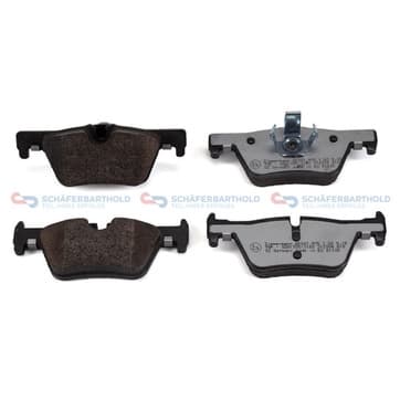 Bromsbeläggssats, Bakaxel — Bakaxel från Autofrance