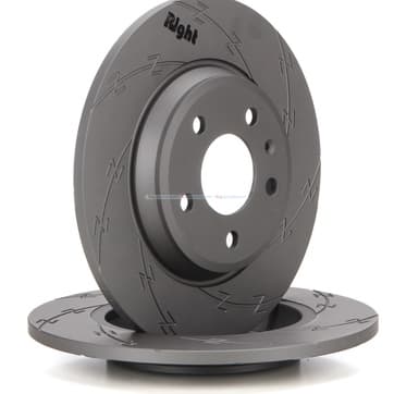 Bromsskiva, Bakaxel — Bakaxel från Autofrance