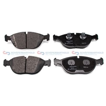 Bromsbeläggssats, Framaxel — Framaxel från Autofrance