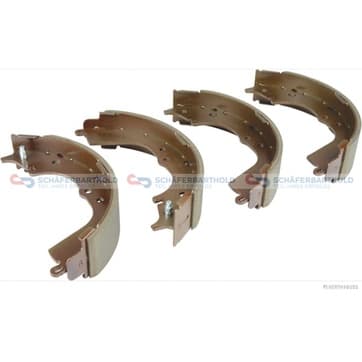Bromsbandssats 57,5 Ø-270mm från Autofrance