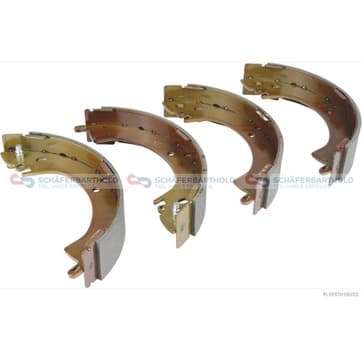 Bromsbandssats 50,5 Ø-254mm från Autofrance