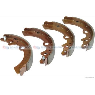 Bromsbandssats 25,8 Ø-180mm från Autofrance