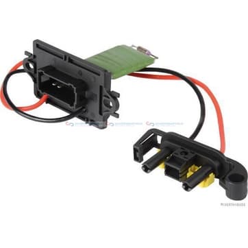 Resistor, kupéfläkt från Autofrance