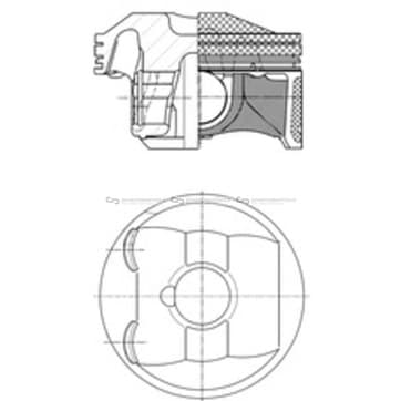 Kolv 83,5mm från Autofrance