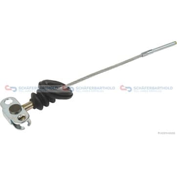 Handbromsvajer, Fram 280mm från Autofrance