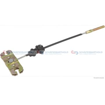 Handbromsvajer, Fram 252mm från Autofrance