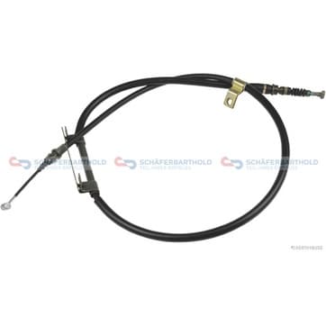 Handbromsvajer 1650mm från Autofrance
