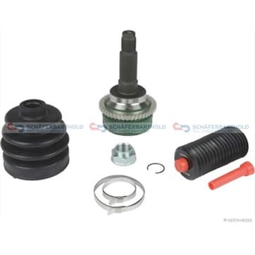 Knutsats, drivaxel, Framaxel, på hjulsidan — Framaxel, på hjulsidan från Autofrance