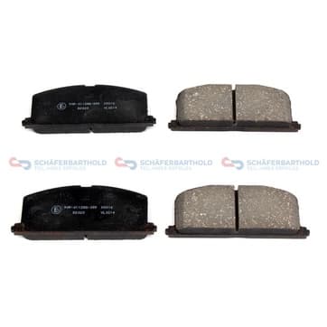 Bromsbeläggssats, Framaxel från Autofrance