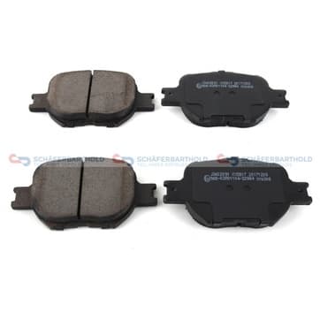 Bromsbeläggssats, Framaxel — Framaxel från Autofrance