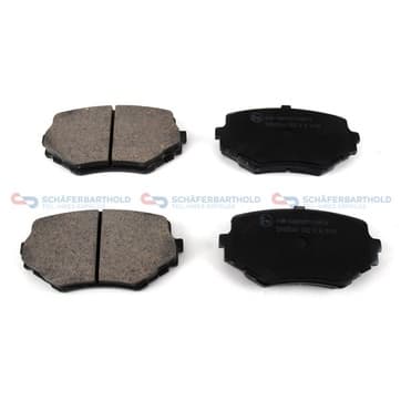 Bromsbeläggssats, Framaxel — Framaxel från Autofrance