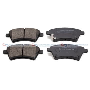 Bromsbeläggssats, Framaxel från Autofrance