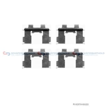 Tillbehörssats, bromsbelägg från Autofrance