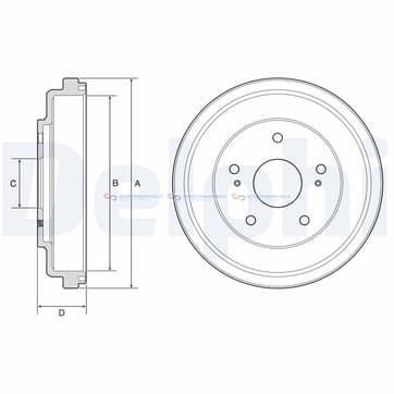 Bromstrumma 40 5 Ø-262mm från Autofrance