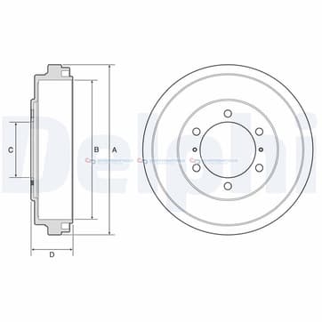 Bromstrumma 67 6 Ø-329mm från Autofrance