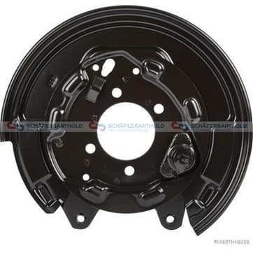 Stänkskydd, bromsskiva, Bakaxel vänster — Bakaxel vänster från Autofrance