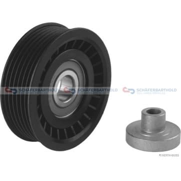 Styrrulle, flerspårsrem ytterø-84x 27mm från Autofrance