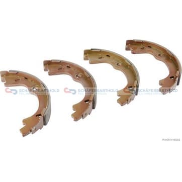 Bromsbandssats, parkeringsbroms 26,4 Ø-166,6mm från Autofrance