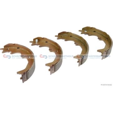 Bromsbandssats, parkeringsbroms 45 Ø-209mm från Autofrance