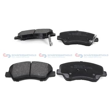 Bromsbeläggssats, Framaxel från Autofrance