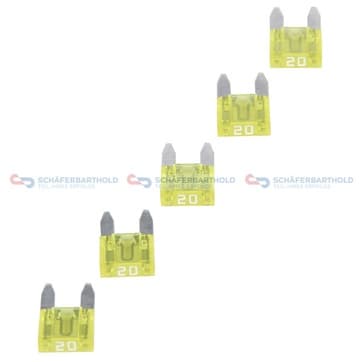 Säkring 20A gul från Autofrance