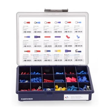 Sortiment, klämkontakter från Autofrance