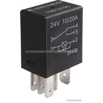 Relä, main current från Autofrance