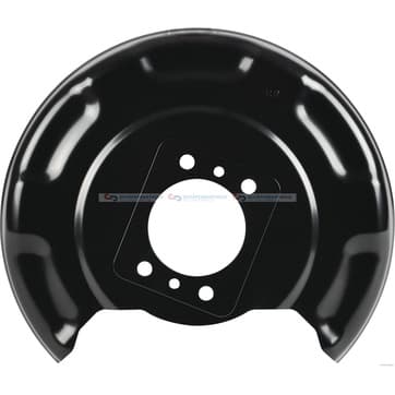 Stänkskydd, bromsskiva, Bakaxel höger — Bakaxel höger från Autofrance